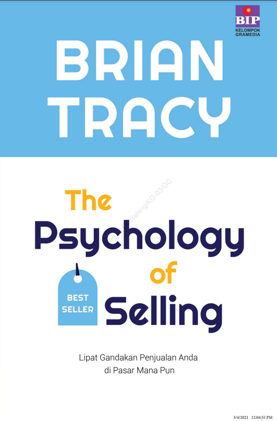 Psychology Of Selling